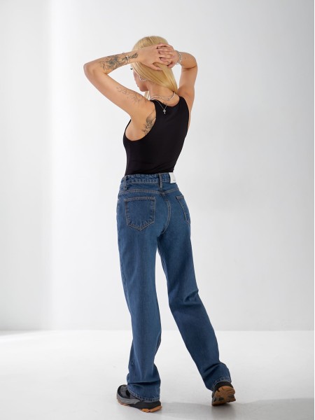 Джинси Stanley Bootcut жіночі синього кольору 33054