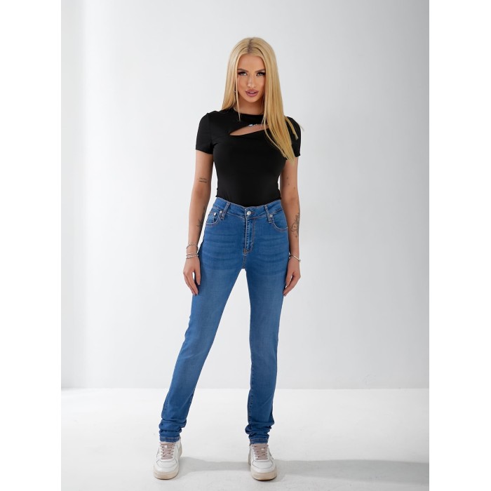 Джинси Voyage Skinny жіночі свiтло-синього кольору 33055
