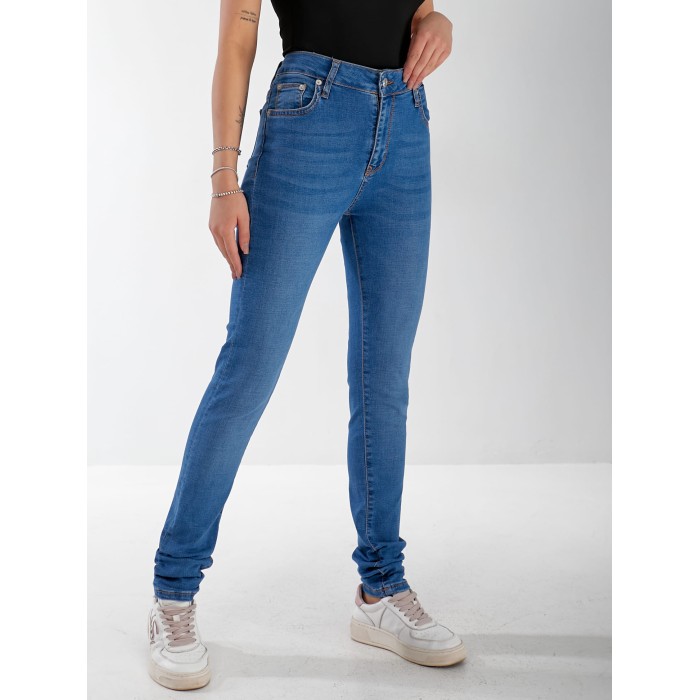 Джинси Voyage Skinny жіночі свiтло-синього кольору 33055