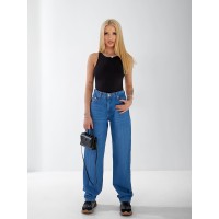 Джинсы Jim Baggy женские светло-синего цвета 33059