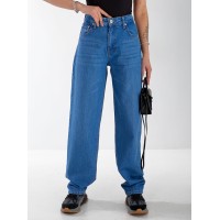 Джинсы Jim Baggy женские светло-синего цвета 33059