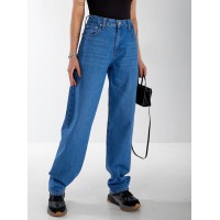 Джинсы Jim Baggy женские светло-синего цвета 33059