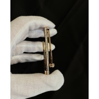 Браслет - манжет Цвях золотого кольору 33134