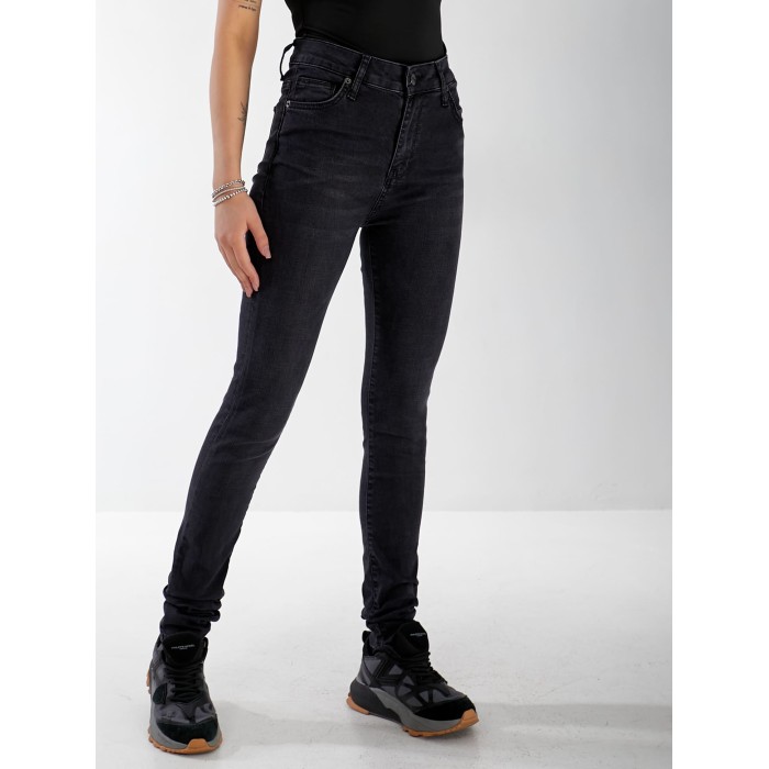 Джинси Voyage Skinny жіночі чорного кольору 33169