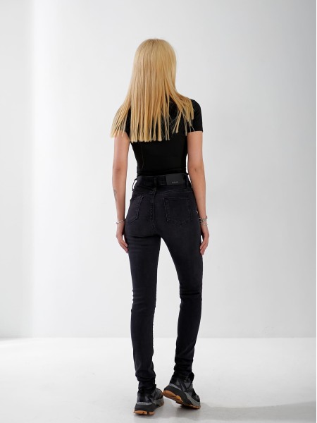 Джинси Voyage Skinny жіночі чорного кольору 33169