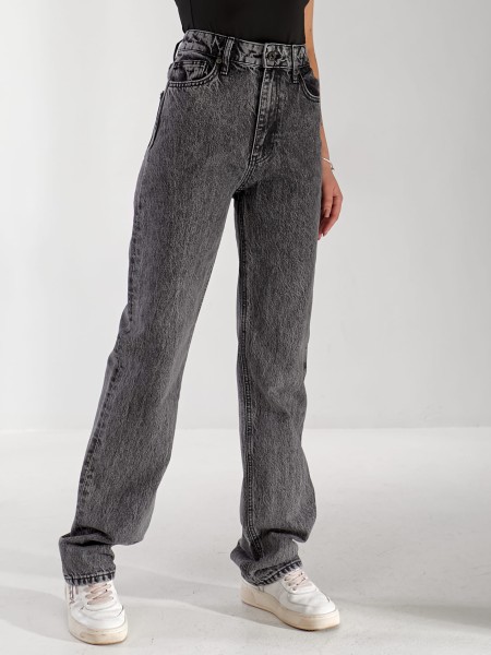 Джинси Stanley Straight жіночі сiрого кольору 33170
