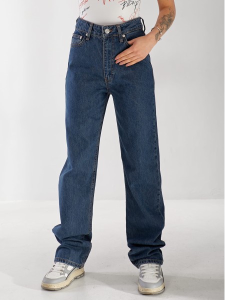 Джинси Ady Straight жіночі синього кольору 33171