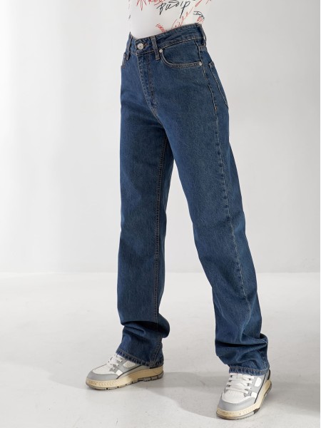 Джинси Ady Straight жіночі синього кольору 33171