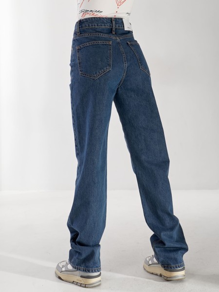 Джинси Ady Straight жіночі синього кольору 33171