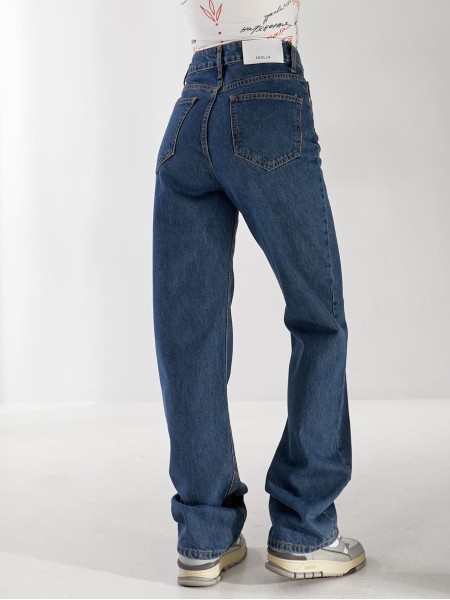 Джинси Ady Straight жіночі синього кольору 33171