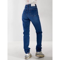 Джинсы Holo Mom женские синего цвета 33172