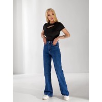 Джинси Holo Bootcut жіночі синього кольору 33173
