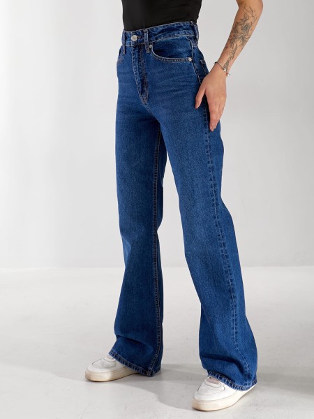 Джинси Holo Bootcut жіночі синього кольору 33173