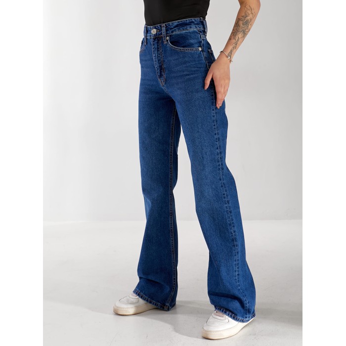 Джинси Holo Bootcut жіночі синього кольору 33173