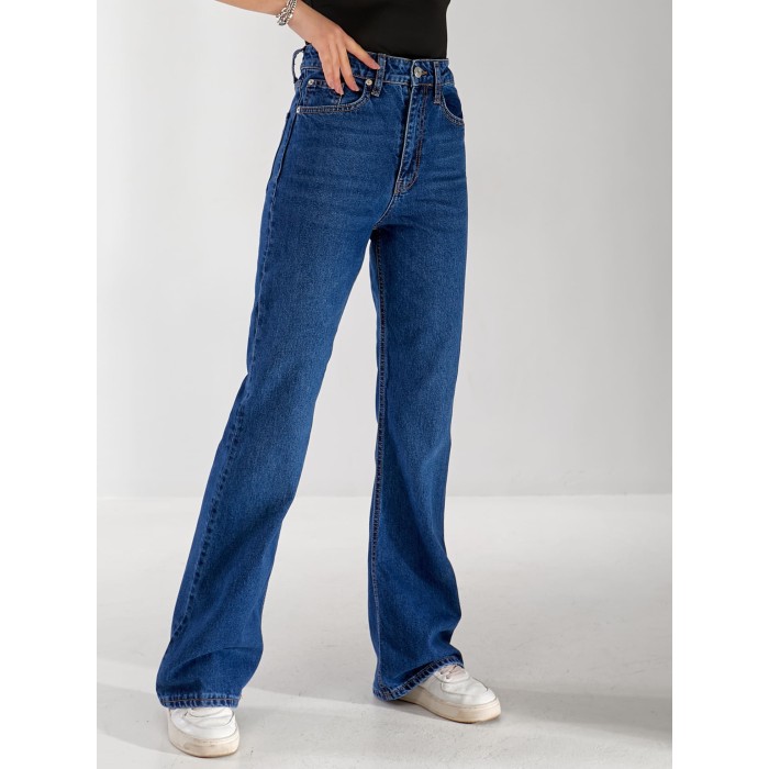 Джинси Holo Bootcut жіночі синього кольору 33173