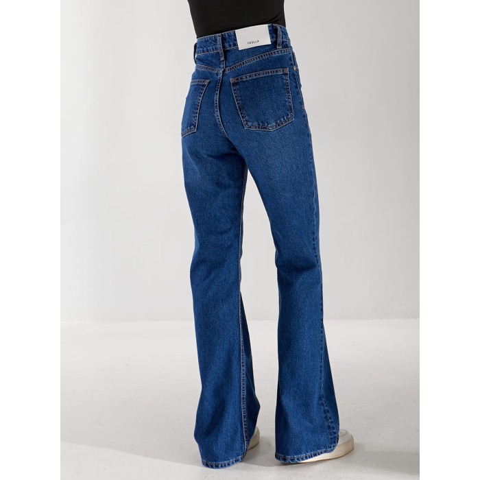 Джинси Holo Bootcut жіночі синього кольору 33173