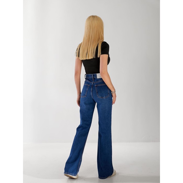 Джинси Holo Bootcut жіночі синього кольору 33173