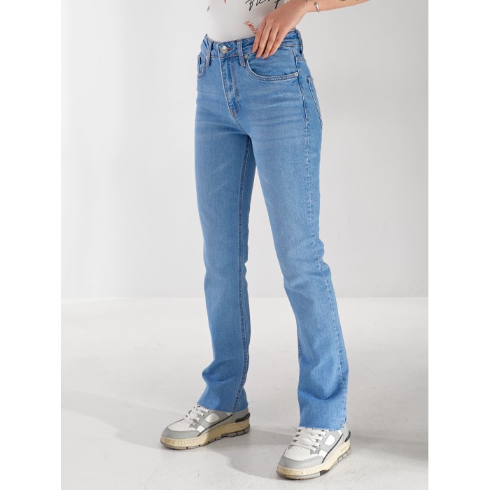 Джинси Olivium Slim straight жіночі свiтло-синього кольору 33175