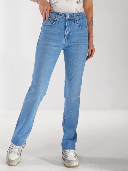 Джинси Olivium Slim straight жіночі свiтло-синього кольору 33175