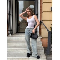 Майка жіноча базова молочного кольору 33241