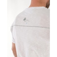 Чоловіча футболка з малюнком бiлого кольору 33312