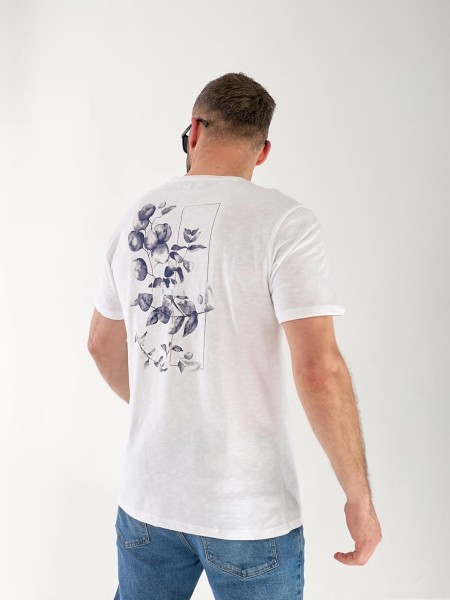 Футболка чоловіча світло-сірого кольору 33314