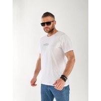 Футболка чоловіча світло-сірого кольору 33314