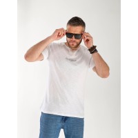 Футболка чоловіча світло-сірого кольору 33314