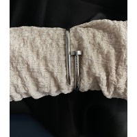 Браслет - манжет Гвоздь серебряного цвета 33358