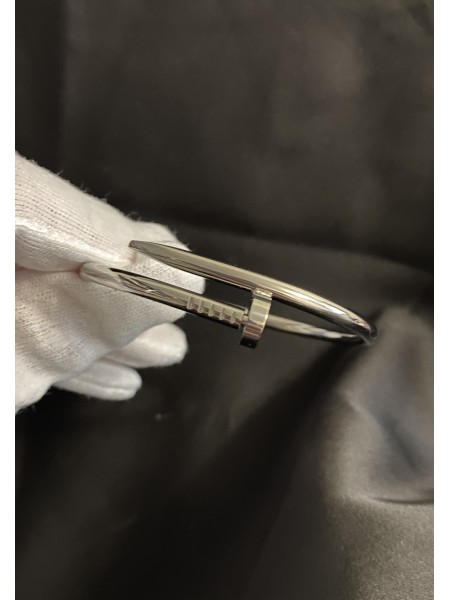 Браслет - манжет Цвях срібного кольору 33358