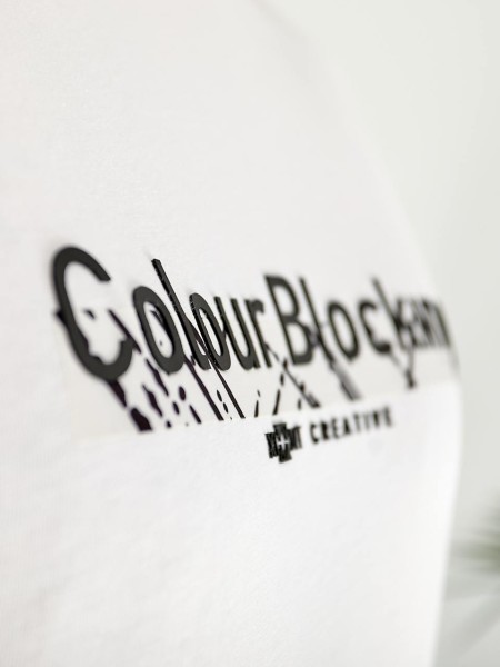 Чоловіча футболка з написом білого кольору 33367