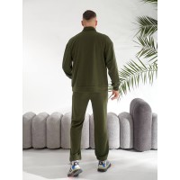 Чоловічий спортивний костюм кольору хакi 33438