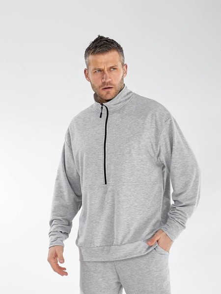 Чоловічий спортивний костюм сiрого кольору 33442