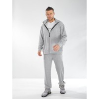 Чоловічий спортивний костюм сiрого кольору 33442