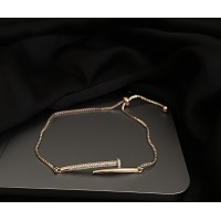 Браслет затяжка Гвоздь золотого цвета 33458