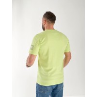 Чоловіча футболка салатового кольору 33487
