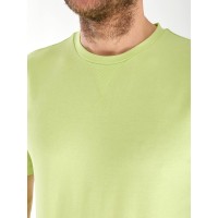 Чоловіча футболка салатового кольору 33487