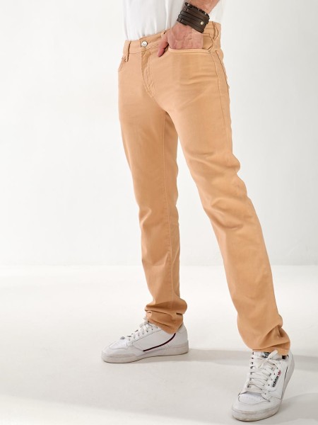 Джинси Alexia Straight чоловічі кавового кольору 33512