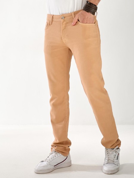 Джинси Alexia Straight чоловічі кавового кольору 33512