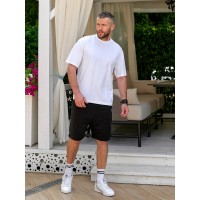 Чоловічий літній спортивний костюм білого кольору 33560