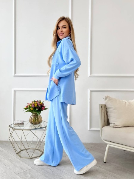 Костюм-двійка блакитного кольору 24674