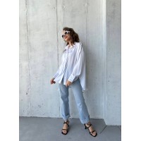 Рубашка белого цвета 24766