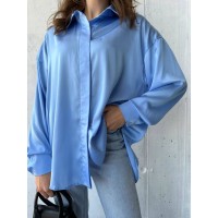 Сорочка блакитного кольору 24768