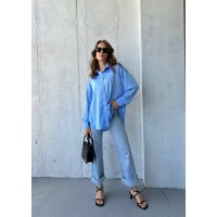 Сорочка блакитного кольору 24768