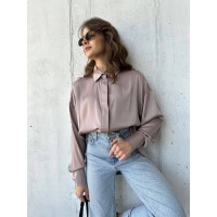 Сорочка кольору свiтлого капучино 24770