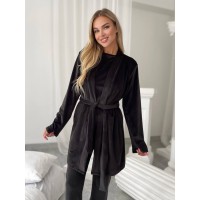 Жіночий комплект-трійка чорного кольору 25108 АА