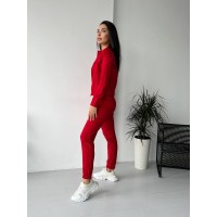 Женский костюм красного  цвета   26302
