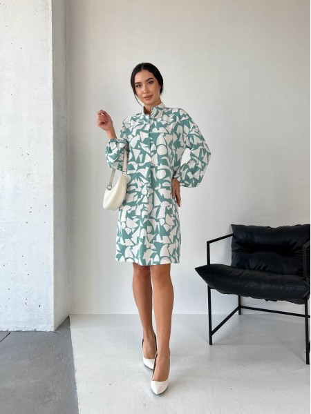 Прогулянкова сукня фiсташкового кольору 26909