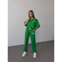 Жіночий спортивний костюм "California" зеленого кольору 27322 LАМ