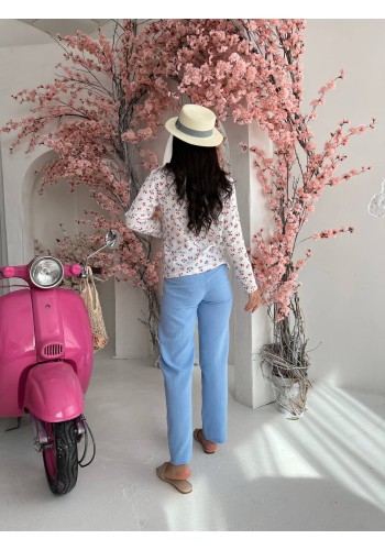 Жіночий муслiновий костюм рожевого кольору 27530 N